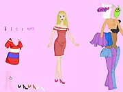 Blonde Girl Dress Up free online fashion game featuring a character with stylish blonde hair
