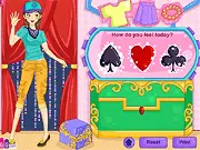 Fashion Machine Dressup free online quiz game, fashion accessory styling, design bot selector