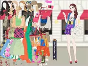 Pretty Summer Accents dress up game screenshot, play free online fashion game on PlayArcadeHub, chic summer outfits and accessories styling