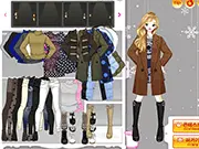 Woman in a trendy casual outfit, Perfect Weekend Outfit game screenshot, play free online fashion dress up game