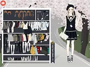 Modern Preppy Style dress up game online fashion makeover