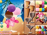 Free online Yummy Icecream Decoration game with toppings and cones