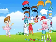 Little Job Interview dress up game online, helping a professional woman choose career attire