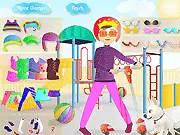 Little Hannah Dressup free online game | Cute girl with stylish clothes and accessories