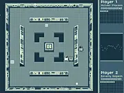Adios Amigo Survival online game screenshot, play free action and survival game in a collapsing space station on PlayArcadeHub
