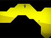 Pulse Runner online game screenshot, play free fast-paced platformer with 30 levels on PlayArcadeHub