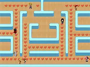RWBY Jaune Escape free online running game where you help Jaune Arc collect hearts