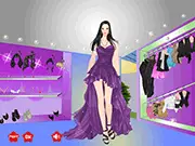 Lotus Collection Style free online game, girl in luxury designer dress, high-end fashion dress-up game