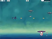 Wings of Asenine free online classic shooter game screenshot with shield meter