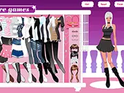 My Wardrobe free online dress up game screenshot, selecting a stunning outfit from a huge collection