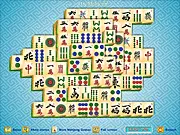 OK Mahjong game screenshot showing a classic tile layout with Chinese characters, play free online tile matching game on PlayArcadeHub.