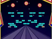 The pad controlling the ball with the time slow energy bar visible in Pinball Smashup Online