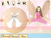 Pretty Fairy Dresses free online dress-up game, fairy makeover with magical wings and elegant gowns, PlayArcadeHub