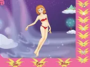 Pretty Fairy Dressup free online game, play fashion game, dress up fairy, wings and gowns