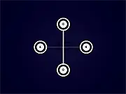 The Connect number puzzle game online screenshot, linking nodes with same numbers, logic game