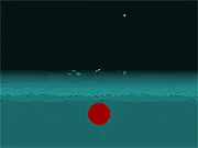 Play The Nemesis free online 2D dogfighter game on PlayArcadeHub, airplane shooting enemies over the ocean.