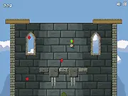 Play Balloon Journey online, an arcade game with pixel art graphics and day/night mode