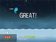 Whale Hop free online arcade game whale jumping collecting candy and fireflies