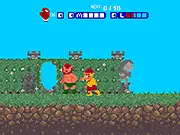 The Legend of Hulk Hogan free online action game with power-up selection of Heart, Sunglasses, and Gloves