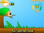 Bee Buzz free online strategy arcade game collecting honey to the hive playarcadehub