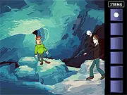 Santa's Escape free online adventure and puzzle game featuring a kidnapped Santa