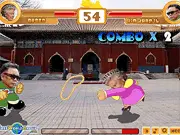 Political Duel 2 free online fighting game screenshot of two world leaders fighting