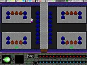 Dungeon Color Cavern free online game, top-down shooter RPG, defeat monsters and grab keys
