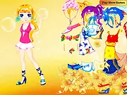 Nikayla Summer Dressup game, play free online fashion makeover, bubbly summer colors, style Nikayla's outfit