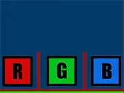 Free online game thumbnail for The RGB, a fast-paced color recognition puzzle game on PlayArcadeHub
