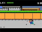 River City Ransom Classic free online game, Alex and Ryan fighting