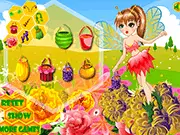 Bee Girl Dress Up free online cute fashion game to help a bee find honey
