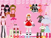 Little Baby Doll Dress Up game, play free online cute fashion, adorable closet outfits, baby doll attire styling