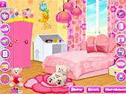 Free online Cute Room Decoration game to design and decorate a cozy bedroom with furniture and accessories