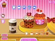 Free online cooking game Muffin Decoration to decorate marvelous muffins with toppings and sprinkles