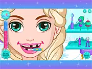 Snow Queen Love Makeup free online game for curing toothaches and doing royal makeovers