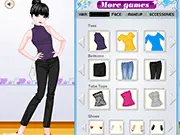Fashion Posture free dress up game online, styling a model for the ramp walk