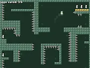 Free online game thumbnail for Saver Ghost, a puzzle platformer on PlayArcadeHub