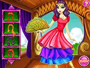 Free online Gypsy Princess Dress Up game with vibrant clothes and bohemian accessories