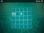 Brain Waves online game screenshot showing a brain test interface with options for speed, memory, and reaction challenges.