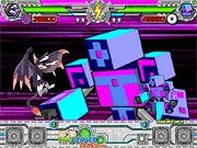 Fuzzmon vs Robo online fighting game, selecting a character for a tournament battle