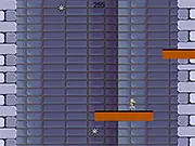 The Tower with Joe free online game screenshot of a character falling down a tower maze