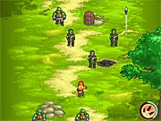 Road of Heroes fantasy RPG gameplay, team of bounty hunters fighting monsters online