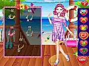 Play Honeymoon In Hawaii dress-up game free online, styling a girl in tropical, fashionable resort wear