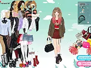 Pretty in a Bow free dress up game online, stylish girl fashion game, play online bow accessories game