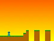 Octopus Jumper free online platformer game, 3-level jumping game, cute arcade octopus