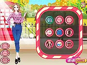 The Last Warmth of Autumn free online dress up game, style coats and sweaters, autumn fashion game