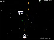 Play Starfighter Fury free online retro space shooter game – Challenge 3 bosses with Atari-like graphics on PlayArcadeHub
