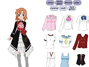 Ryukishi07 Girls Dress Up online free game on PlayArcadeHub - Higurashi and Umineko character style