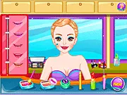 Super Baby Cheerleader free dress up game, cute girl choosing cheerleading outfit online, PlayArcadeHub