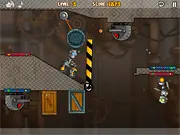 Play Go Robots 2 free online puzzle game, challenging physics logic game on PlayArcadeHub